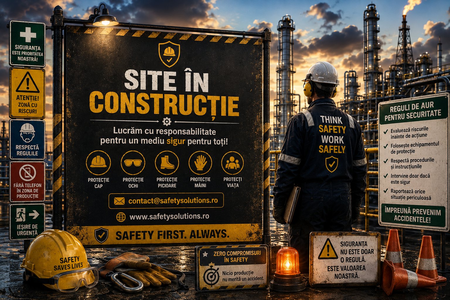 Safety Solutions - site in constructie